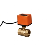 Vanne à boisseau sphérique motorisée Winvall OEM ODM, mini-vanne électrique en laiton, commande motorisée, flottante, marche/arrêt, 2 voies, 220 V CA