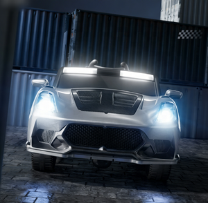 Voiture électrique pour enfants à quatre roues en plastique avec télécommande pour les enfants de <span class=keywords><strong>1</strong></span> à 6 ans, unisexe - Product Image 3