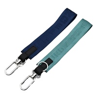 Llaveros Promocionales Personalizados al por Mayor, Correas Cortas de Jacquard, Estilo Deportivo, Nylon Tejido, Diseño de Logotipo Personalizado, Marca Youmigift
