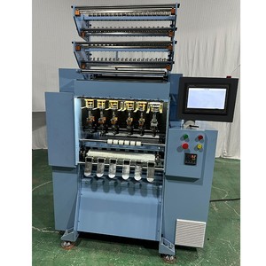 Tín dụng đại dương 6-đầu ưa thích dây bện máy dây ban nhạc Khóa Cạnh bện máy dây ban nhạc Dây giày làm máy - Product Image 1