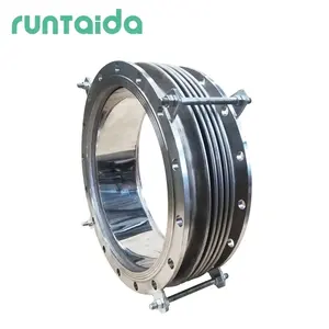 large diameter customized corrugated stainless steel flexible metal expansion joint bellow