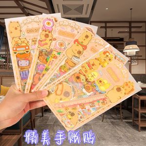 123 สติ๊กเกอร์รูปสัตว์น่ารักพลาสติกทำด้วยมือ 4-6Y สติ๊กเกอร์ของเล่น - Product Image 4