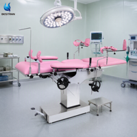Table d'accouchement manuelle hydraulique multifonctionnelle Bestran BT-OE014 pour usage hospitalier, salle d'accouchement et clinique