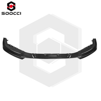 Lèvre de pare-chocs avant en fibre de carbone sèche style 3D M2 pour BMW G87 M2, becquet avant, diffuseur de menton, spoiler inférieur, coupé