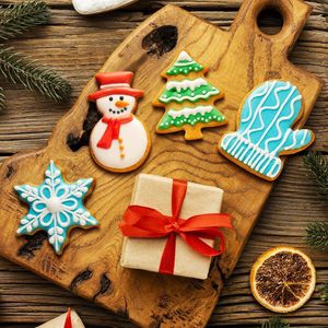 Christmas Cookie Cutter Food Grade Stainless Steel Christmas <b>Biscuit</b> Cutter Custom Snowflake Xmas Baking Tool for Christmas <b>Gift</b> - Product Image 6