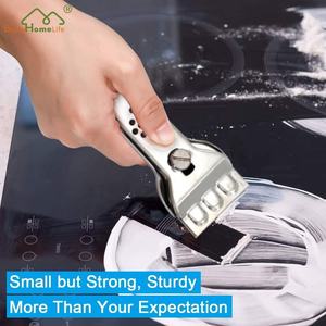 Raclette de nettoyage en acier inoxydable pour <span class=keywords><strong>vitres</strong></span> de voiture et tables de cuisson à induction pour verre céramique métal - Product Image 5
