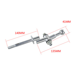 Levier de vitesses en aluminium Poyracing à 6 vitesses avec bagues pour Subaru Wrx Sti 04+ - Product Image 5