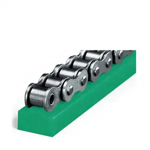 T type UHMWPE Plastic Roller Chain Linear Guide Rail