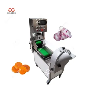 स्वचालित गाजर डिकर हरी प्याज डिसिंग मशीन 3 मिमी