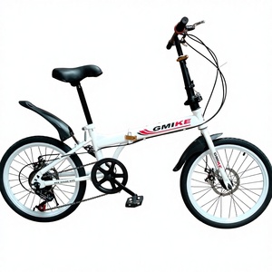 Vélo pliant 20 pouces LOGO Car <span class=keywords><strong>4S</strong></span> Shop Gift Ordinary Pedal Steel Frame 100kg Load Capacity China Wholesale Double Disc Brakes - Product Image 1