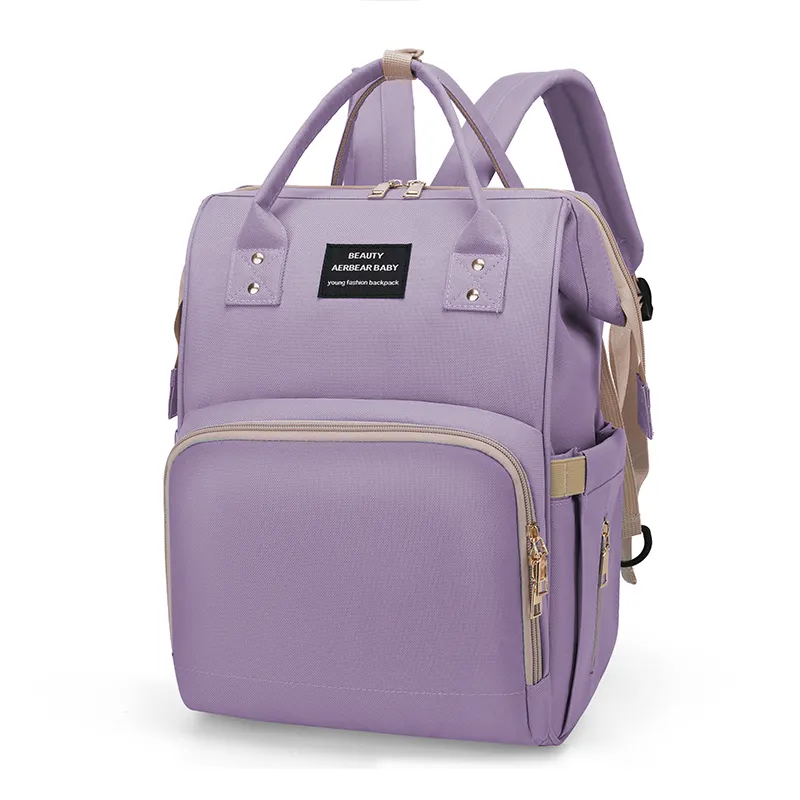 LDB2106 अनुकूलित डायपर बैग निर्माता प्रत्यक्ष बेच माँ बैग बच्चे बैग सेट मम्मी यात्रा लंगोट बेबी डायपर बैग