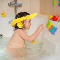 Bonnet de douche bébé en EVA, imperméable, motif animaux de dessin animé pour enfants, vente en gros