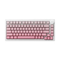 Teclado Akko MonsGeek M1W V3 de 82 Teclas, 75%, Tri-Modo, Aluminio, Gasket, Hot Swappable, RGB, 6000mAh, con Perilla, para Juegos de PC