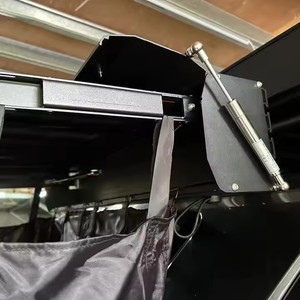 Caja de carcasa de aluminio doble lateral para coche, <span class=keywords><strong>tienda</strong></span> de baño para inodoro, <span class=keywords><strong>tienda</strong></span> de <span class=keywords><strong>ducha</strong></span> lateral para coche para acampar al aire libre - Product Image 5