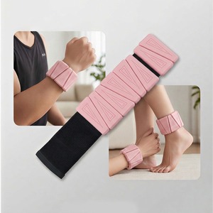 Poids réglables en silicone pour poignets et chevilles, pour yoga, pilates, fitness, poids de 1LB et 2LB, pour femmes et hommes, entraînement à domicile - Product Image 6