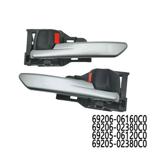 มือจับประตู Justice รุ่น LS0069N-19 สีเงิน สำหรับรถยนต์โตโยต้า โคโรลล่า แคมรี่ อวาลอน เวนซ่า ปี 2019 ขึ้นไป - Product Image 4