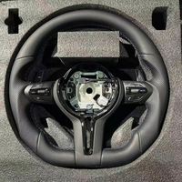 Volant sport en cuir perforé de haute qualité pour BMW Série 3 5 F10 F20 F30 F31 F32 F36 F80 F82 E90 E92 M3 M4 M5