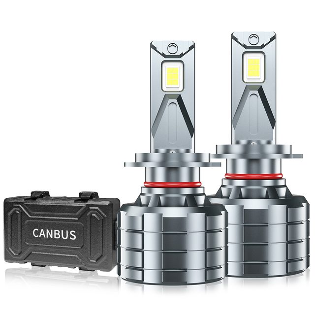 High Power Car Bulbs 200watt 20000lm Car Led Headlight H7 Led Canbus Super Bright Led Bulbs Fit Most Cars Motorcycle Truck
