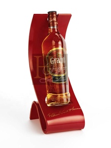 Personalizada acrílico botella de licor de vino titular de <span class=keywords><strong>la</strong></span> botella de whisky soporte de exhibición para tienda de venta al por menor - Product Image 2