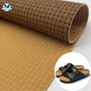 Sandalias de Playa de Cuero Sintético con Acabado de Tejido de PVC a la Moda para Niñas - Pantuflas de Cuero Personalizadas Baratas con Logotipo - Product Image 6