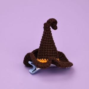 Sombrero <span class=keywords><strong>de</strong></span> <span class=keywords><strong>Bruja</strong></span> <span class=keywords><strong>de</strong></span> Ganchillo Hecho a Mano con Pinza para el Cabello <span class=keywords><strong>de</strong></span> Calabaza Colgante, Decoración para Fiesta <span class=keywords><strong>de</strong></span> Halloween, Artículo <span class=keywords><strong>de</strong></span> Regalo - Product Image 5