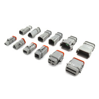 Conectores Eléctricos Impermeables Deutsch DT para Automóviles, Kits de Conectores con Herramientas DT06-2S 3S 4S 6S 8S 12S/DT04-2P 3P 4P 6P 8P 12P
