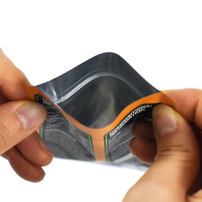 ziplock bag matte custom