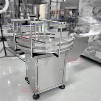 Machine de guidage de bouteille rotative automatique à grande vitesse pour bouteille ronde en plastique vis en verre parfum nourriture boisson chargeur