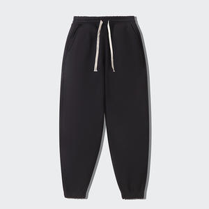 Pantalons vierges décontractés pour hommes avec logo personnalisé Pantalons de survêtement en coton surdimensionnés de haute qualité Pantalons de survêtement et pantalons de jogging pour hommes - Product Image 2