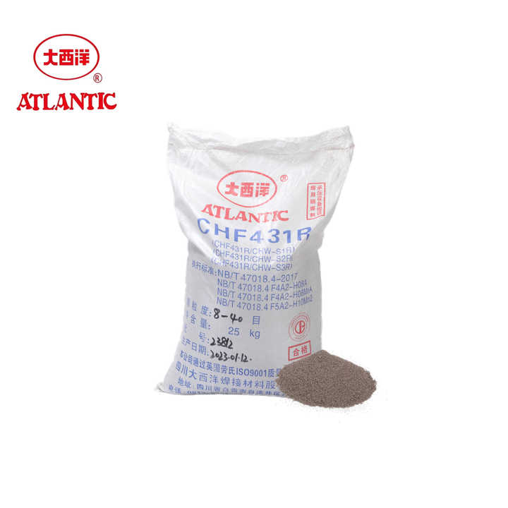 Atlantic CHF431R Sintered Flux, Stable Weld Mechanical Properties ...