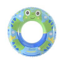 Bouée de natation pour enfants à imprimé grenouille et pingouin de dessin animé, flotteur sous-aisselle gonflable épaissi pour bébé, équipement de sécurité pour piscine, vente en gros usine, promotion