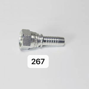 Прямой производитель углеродистая сталь Поворотный Гидравлический шланг фитинг локтевой обжимной расширительный резиновый шланг - Product Image 5