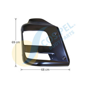 PARE-CHOCS D'ANGLE DROIT (NOIR) - Product Image 1