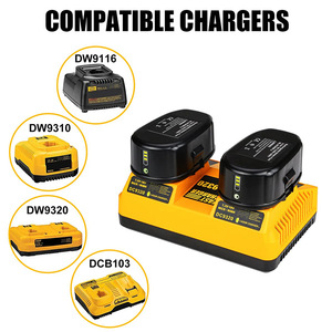 <strong>18V</strong> 6Ah Lithium <strong>Battery</strong> Pack, Compatible with <strong>DeWalt</strong> <strong>DC9096</strong> &amp; DW9098 Power Tools - Product Image 4