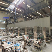 Machine de remplissage automatique à vis de précision pour poudre probiotique en bande, destinée aux industries des boissons et chimiques (barils)