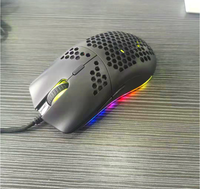 Mouse Gaming RGB Custom Ergonomis USB Berkabel Optik High-End OEM/ODM Terlaris