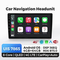 Autoradio universel 9/10 pouces UIS7865, CarPlay sans fil, Android AUTO, navigation GPS, lecteur multimédia vidéo