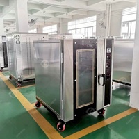 Four Électrique Professionnel Industriel à Convection Rotative pour Boulangerie, Large, 5 ou 10 Plateaux, pour Cuisson de Pain
