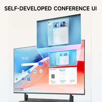 Moniteur Android Commercial Sunvol Série M5 4K UHD pour Mur Vidéo, Système de Conférence Tout-en-un, Support de Montage Optionnel, Idéal pour Magasins de Détail