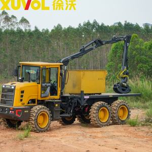 รถขนส่งไม้ Xuvol สำหรับงานป่าไม้ ขับเคลื่อน 6 ล้อ สำหรับทุกพื้นที่  แขนพับได้ 4 แขน พร้อมอุปกรณ์จับยึด สำหรับงานเกษตร น้ำตาล ป่าไม้ และงานขนส่งไม้ - Product Image 4