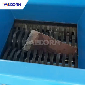 Mini Electric Double Shaft Scrap Copper Aluminum Wire <b>Cable</b> Automatic Dry Small Twin Metal Shredder - Product Image 4