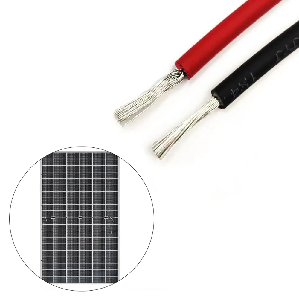 Câble électrique populaire câble solaire pv câble 4mm 6mm pour solaire photovoltaïque