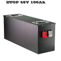 Gtk — batterie lithium-ion LiFePo4, 48V, 100/200ah, longue durée, pour système solaire, camping-car