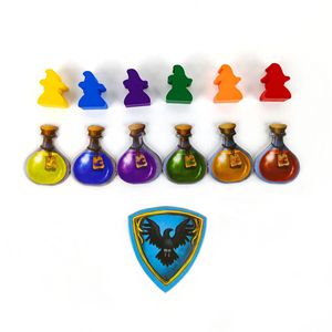 Wizard Flying Tower Wandering Towers <span class=keywords><strong>Gioco</strong></span> da Tavolo in Inglese per 1-6 Giocatori, Strategico, Educativo, per Allenamento del Pensiero - Product Image 4
