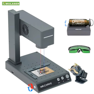 M1 Faserlaser <span class=keywords><strong>CNC</strong></span> Gravur maschine Gold Silber Aluminium Kupfer Stahl Kunststoff Kunstleder Stein Gummi Markierung für Holz & MDF - Product Image 1