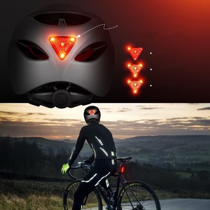 Nouveau <span class=keywords><strong>casque</strong></span> de vélo électrique <span class=keywords><strong>avec</strong></span> lumière LED nocturne et lampe torche d'avertissement, <span class=keywords><strong>casque</strong></span> de sécurité pour vélos électriques et cyclistes - Product Image 3