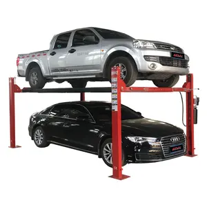 4 post voiture palan hydraulique parking ascenseurs pour garage