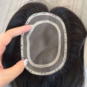 Nuevo Diseño Sistema de Topper para Salón con Cuentas, Sin Clips, Sin Cinta Adhesiva, Uso Prolongado, Transpirable para Verano, Listo para Enviar - Product Image 6