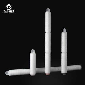 Soluget Mã 7 10 inch PP xếp li Bộ lọc <span class=keywords><strong>Cartridge</strong></span> 0.1 micron tuyệt đối đánh giá nước mới quá trình lọc cho Pharma ngành công nghiệp - Product Image 3
