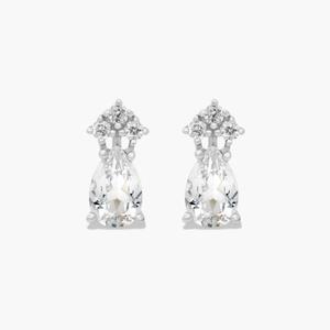 Brilliant 925 <b>Sterling</b> <b>Silver</b> Moissanite Diamond <b>Stud</b> Earrings Premium Women's Fine Jewelry Bridal Wedding Daily Wear Collection - Product Image 5